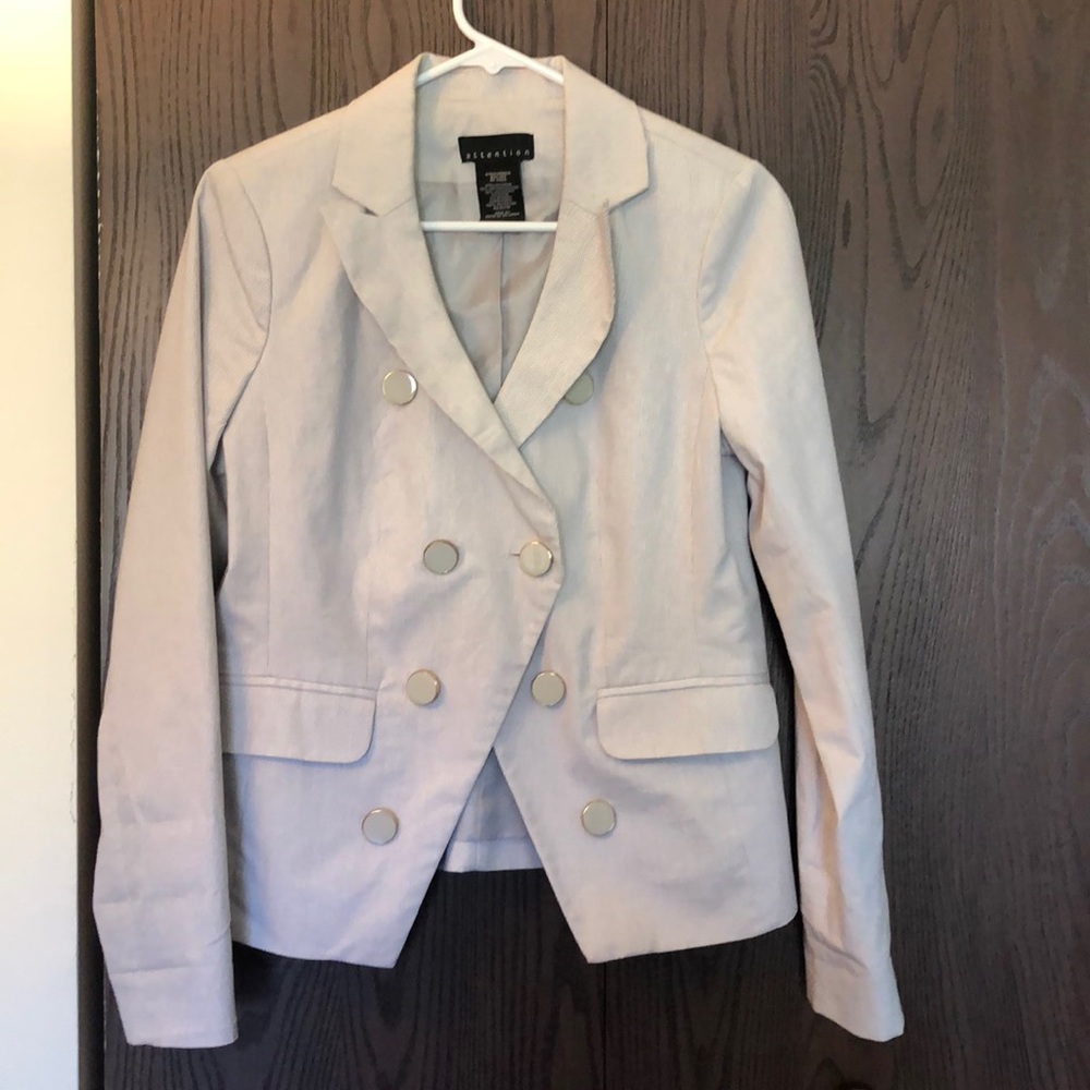 DONATED Attention pinstripe blazer